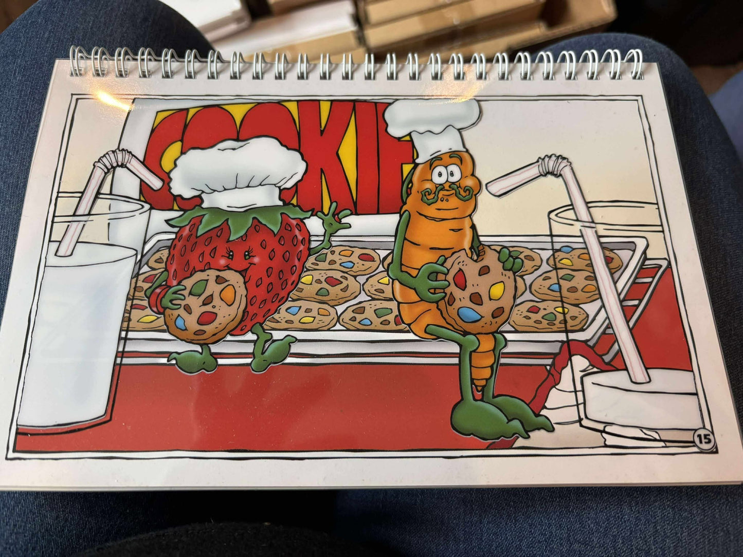 Chef Carrot & Berry – Berry’s Very Best Cookies Spiral Cookbook