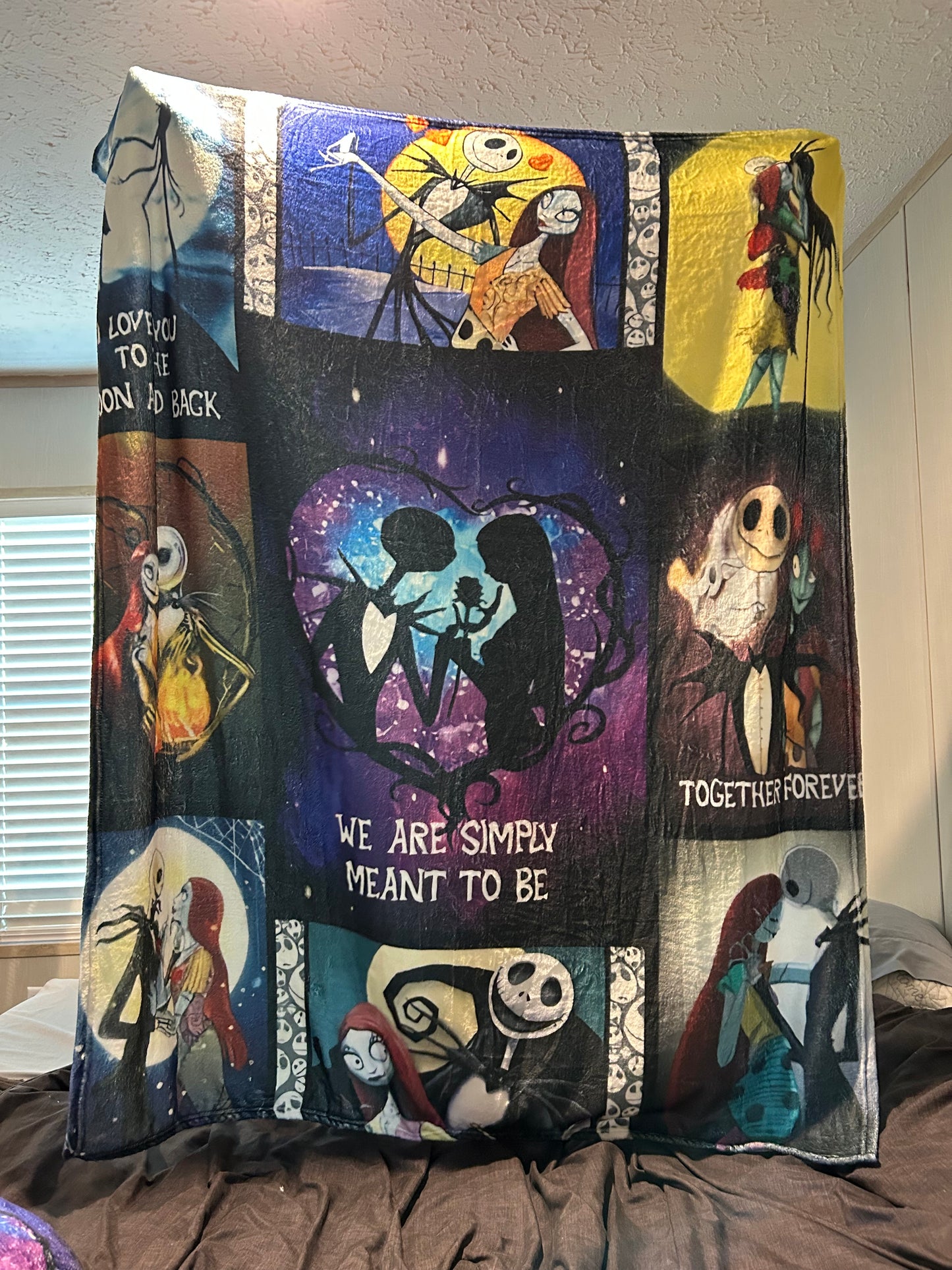 Simply Meant to Be – Silhouette Love Blanket (50" X 60")