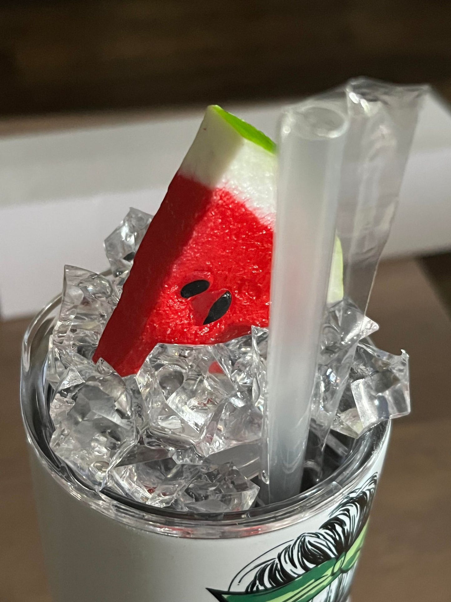 🍉 Watermelon Ice Tumbler Topper – Summer Sippin’ Edition