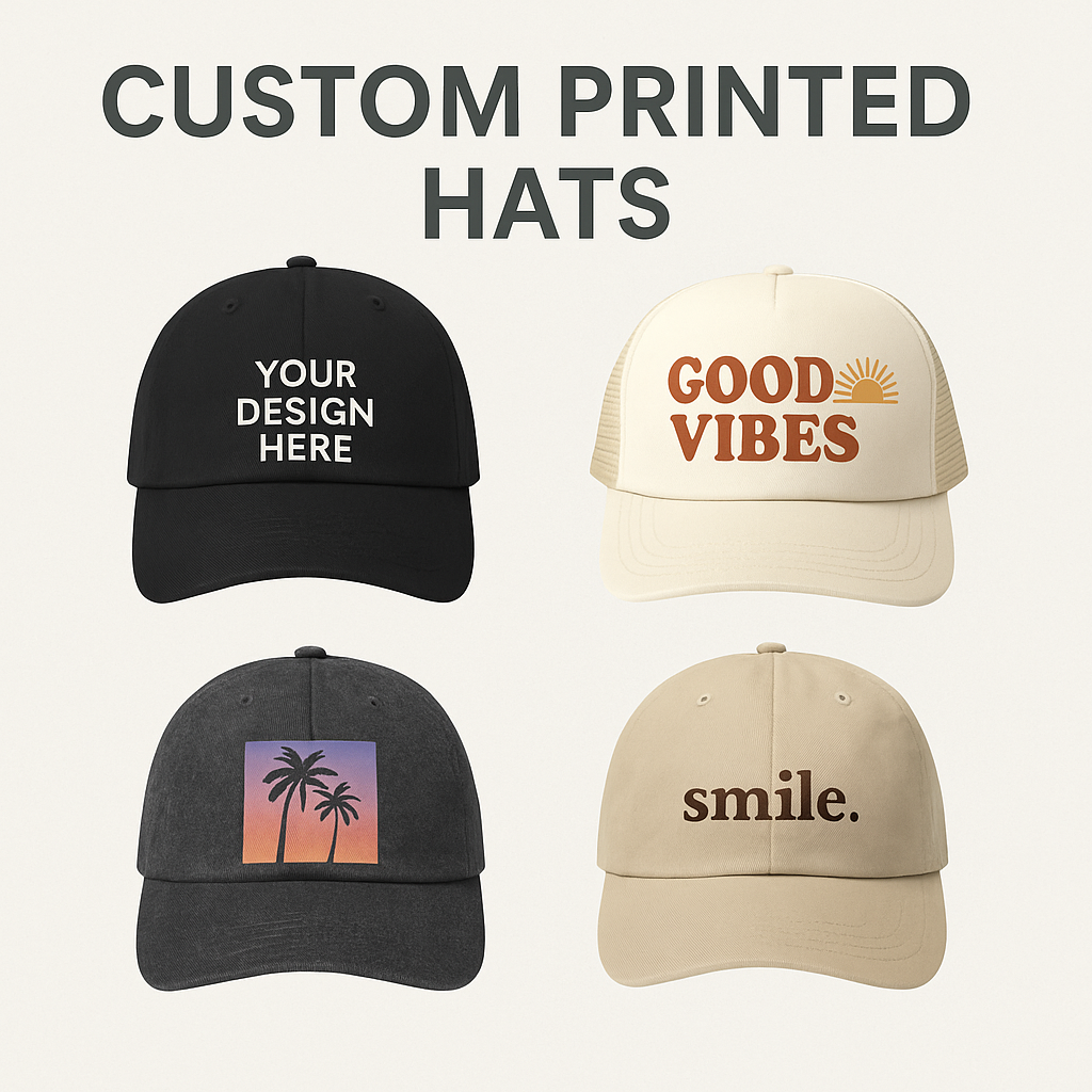 Custom Printed Hats