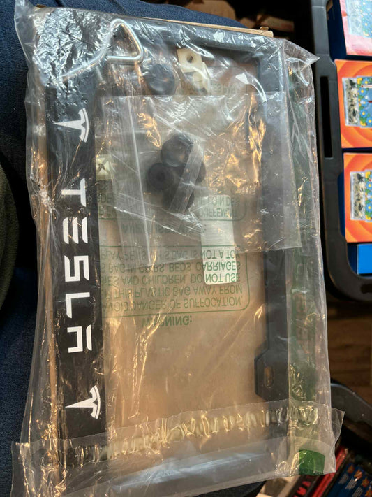 Tesla Decorative License Plate Frame with Mounting Hardware