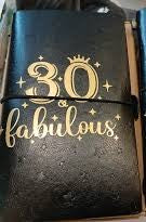 30 & 40 & Fabulous Journal – Lined Notebook with Pockets ✨
