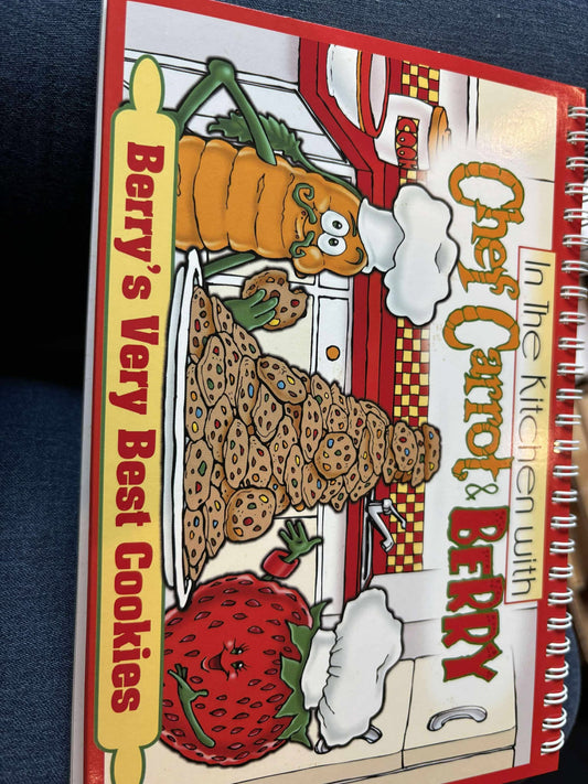 Chef Carrot & Berry – Berry’s Very Best Cookies Spiral Cookbook