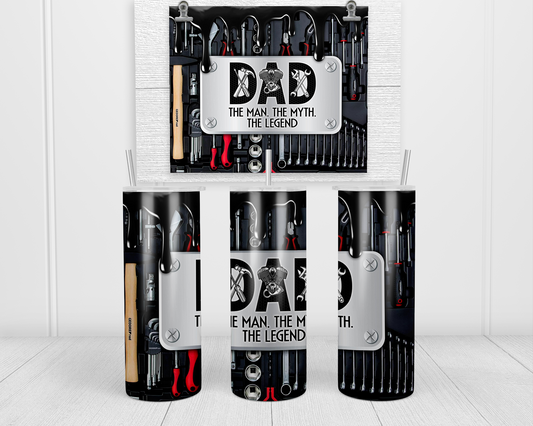 Dad Tool Tumbler – The Man. The Myth. The Legend.