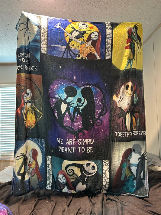 Simply Meant to Be – Silhouette Love Blanket (50" X 60")